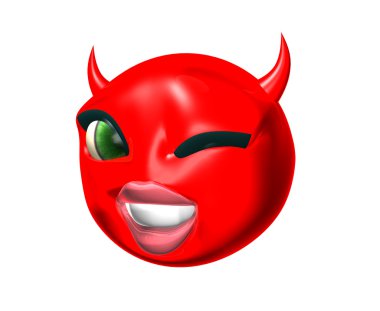 Devil smilie clipart