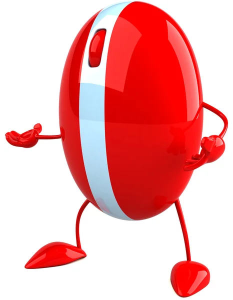 Computer mouse 3d illustration — Stock Photo, Image