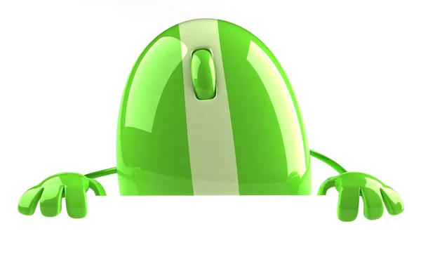 Computador mouse ilustração 3d — Fotografia de Stock