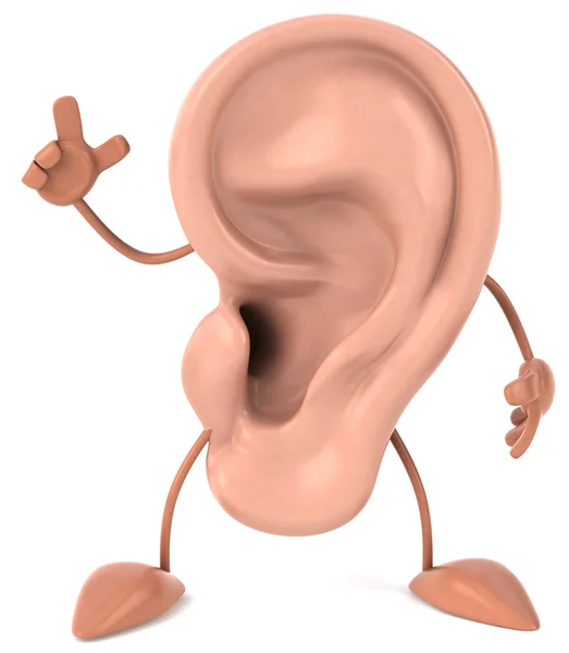 Ear 3d illustration — Stock Photo, Image