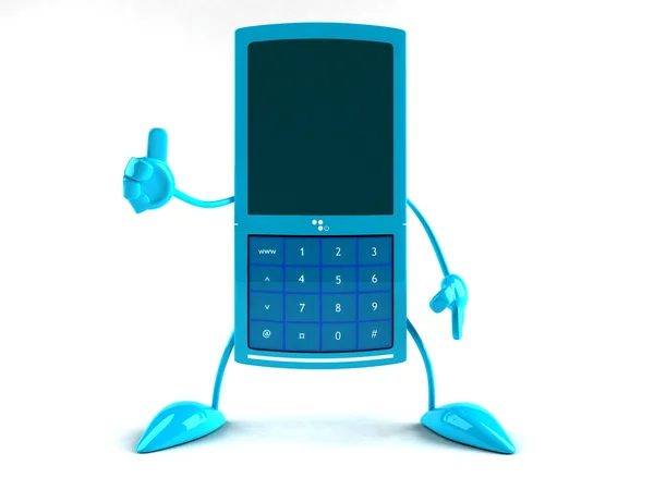 Teléfono celular 3d ilustración — Foto de Stock