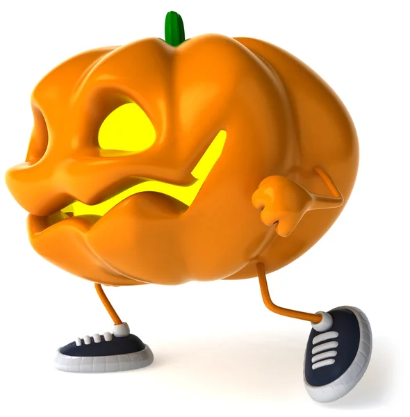 Zucca 3d halloween illustrazione — Foto Stock
