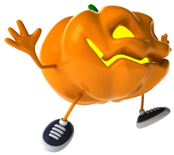 Pumpkin 3d halloween illustration — Stockfoto