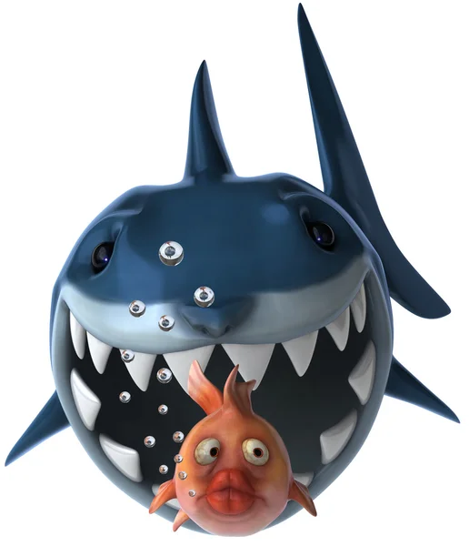 Καρχαρίας 3d απεικόνιση — Φωτογραφία Αρχείου
