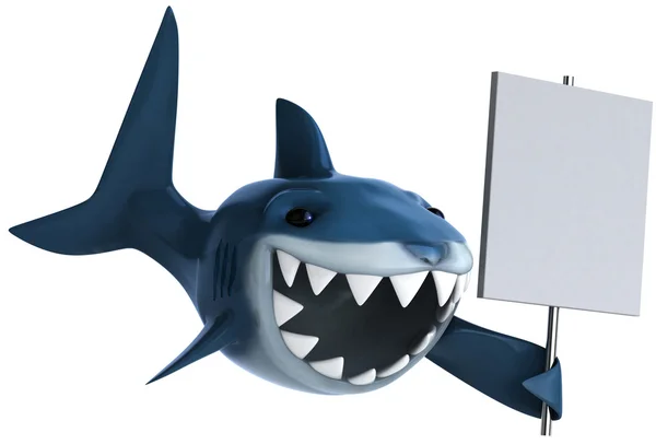 Requin Illustration 3D — Photo