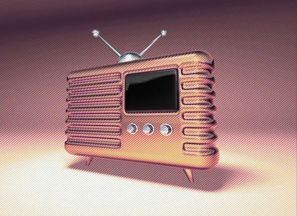 Retro rádio — Stock fotografie