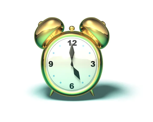 Relógio de alarme ilustração 3d — Fotografia de Stock