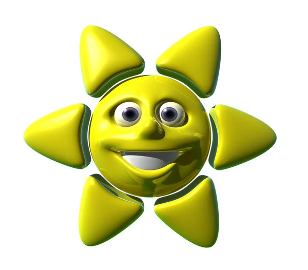 Szczęśliwy słońce — Zdjęcie stockowe
