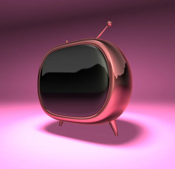 Retro Tv — Stockfoto