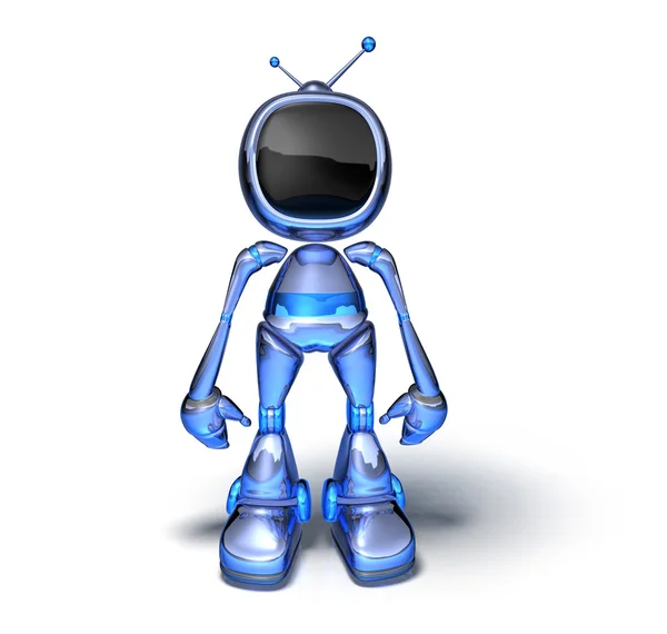 Robô de TV — Fotografia de Stock
