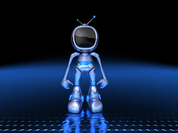 Robot de televisión —  Fotos de Stock