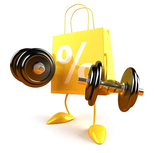 Kaufkraft 3D Illustration — Stockfoto