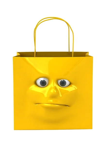 Shopping bag 3d illustrazione — Foto Stock