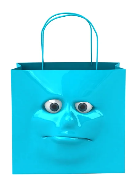 Einkaufstasche 3D Illustration — Stockfoto