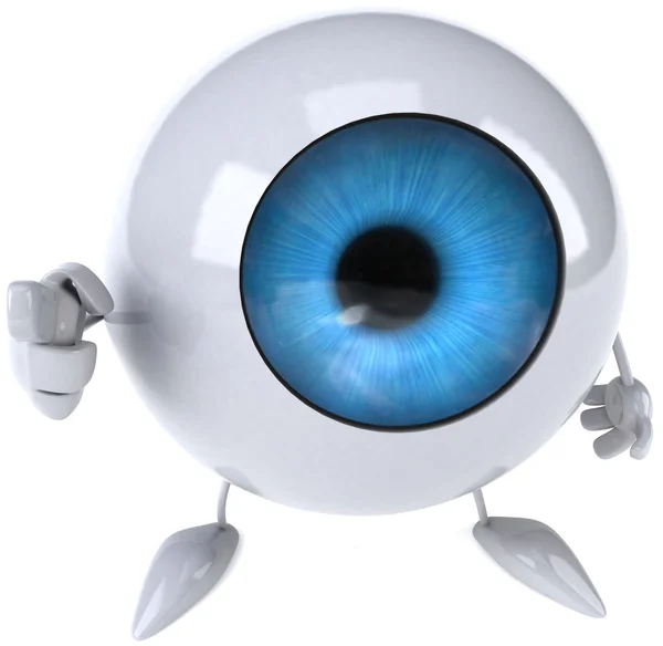 Eye 3d illustration — Stock Photo, Image