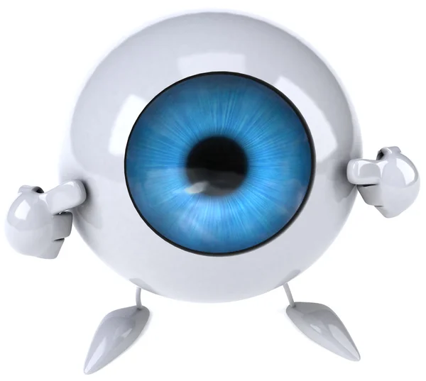 Auge 3D Illustration — Stockfoto