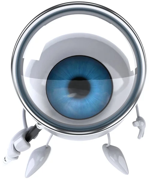 Fun eye 3d illustration — Stock Photo, Image