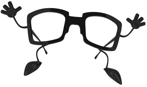 Glasögon 3d illustration — Stockfoto