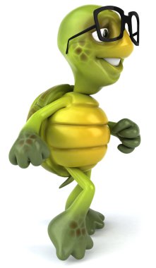gözlük illüstrasyon turtle