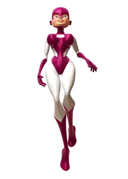 Superwoman Illustration 3D — Photo