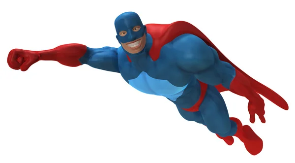 Superhero 3d illustration — Stock Photo, Image