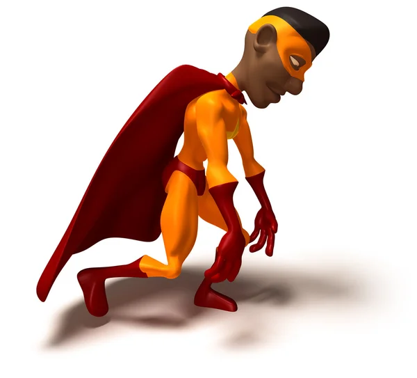 stock image Superhero 3d illustration