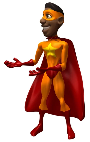 stock image Superhero 3d illustration