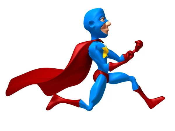 stock image Superhero 3d illustration
