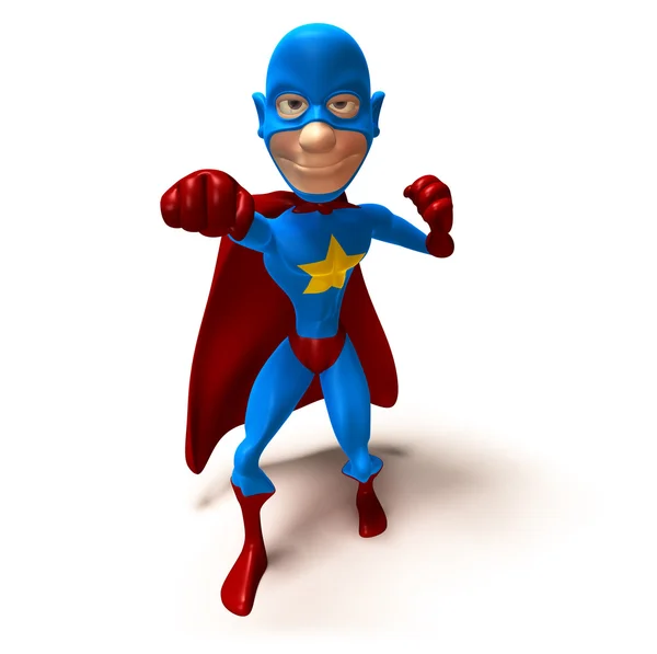 Superbohater ilustracja — Zdjęcie stockowe