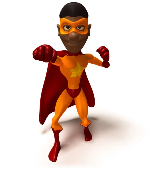 stock image Superhero 3d illustration