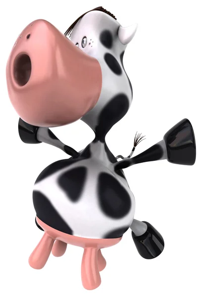 Zabawne krowy ilustracja — Zdjęcie stockowe