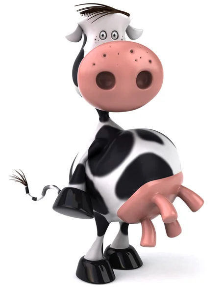 Funny cow 3d illustration — Stock Photo, Image