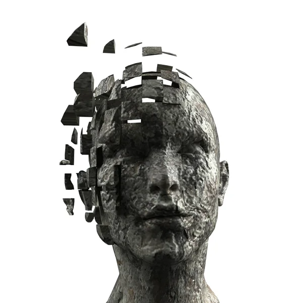 Woman's mind — Stock Photo, Image