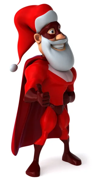 超级圣诞老人 — 图库照片