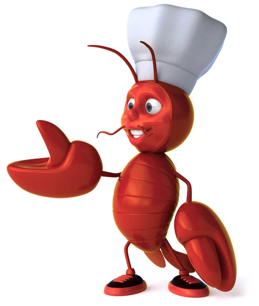 Lobster Chef Illustration — Stock Photo, Image