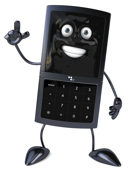 Glückliches Telefon Illustration — Stockfoto