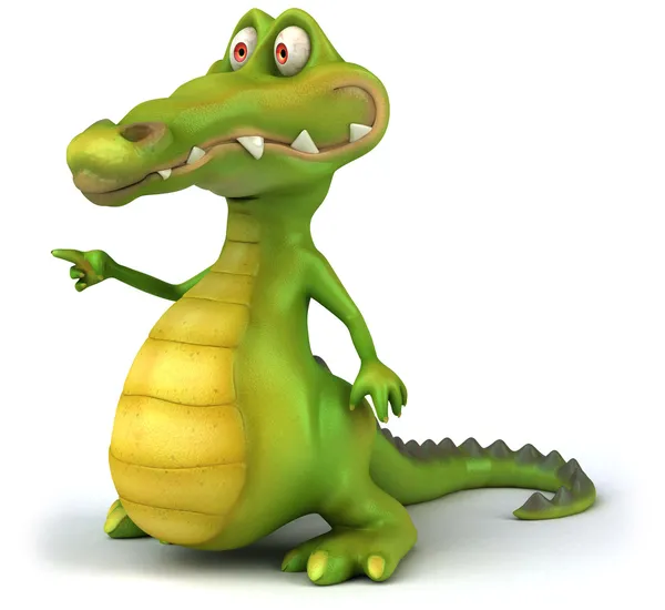 Ilustracja krokodyl — Zdjęcie stockowe
