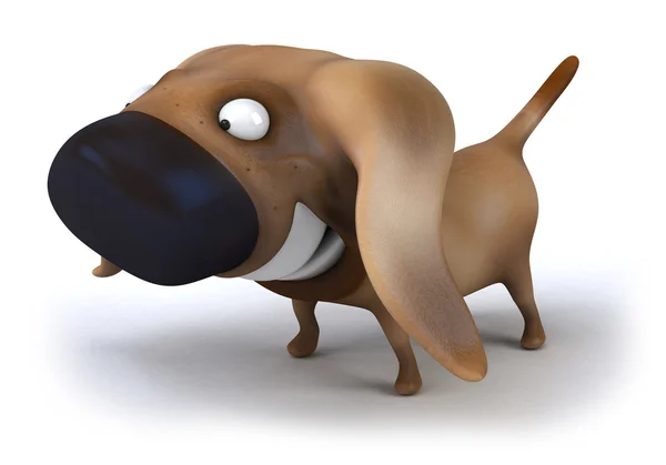 犬の 3 d イラストレーション — ストック写真