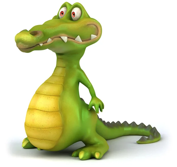 Ilustracja Krokodyl — Zdjęcie stockowe