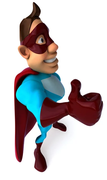 Superbohater Ilustracja — Zdjęcie stockowe