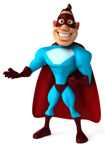 Супергероя 3d ілюстрація — стокове фото