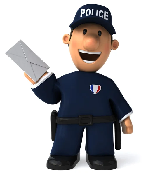 Ufficiale di polizia — Foto Stock