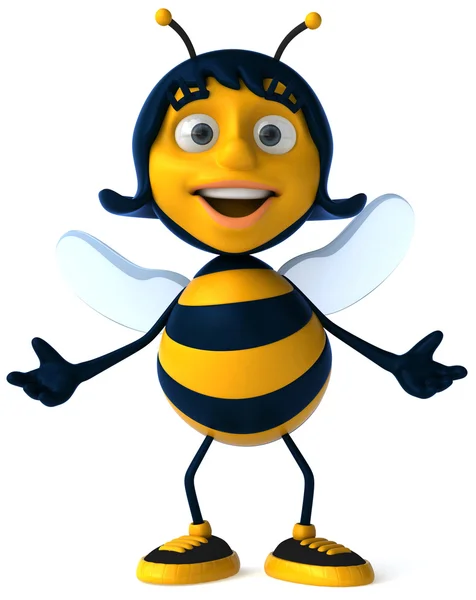 꿀벌을 재미 있습니다 — 스톡 사진