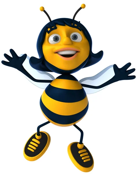 Веселая пчела Стоковое Фото