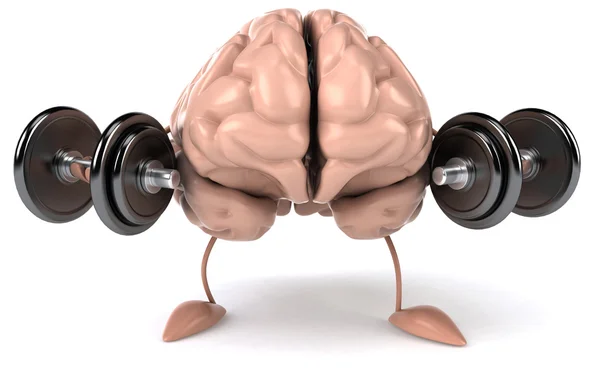 Güçlü beyin — Stok fotoğraf