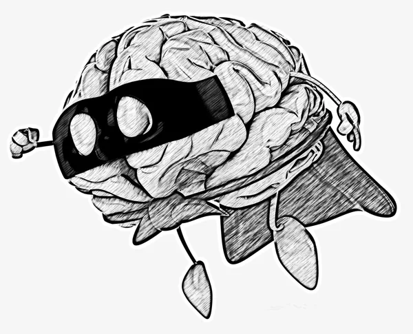 뇌 — 스톡 사진