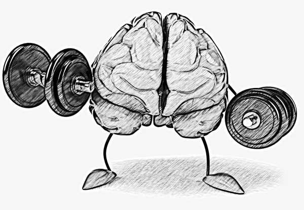 Strong brain — Stock Photo, Image