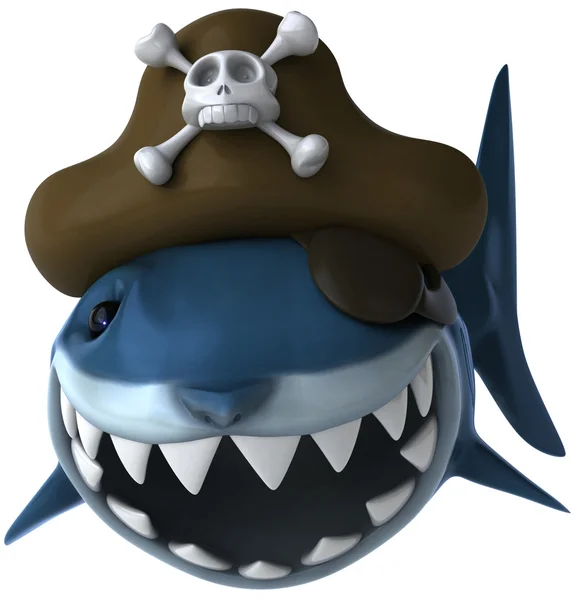 Shark pirate — Stock fotografie