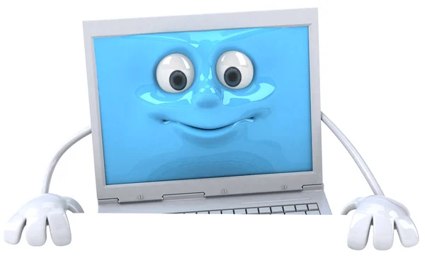 Fun laptop — Stock Photo, Image