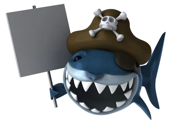 Pirata de tubarão — Fotografia de Stock